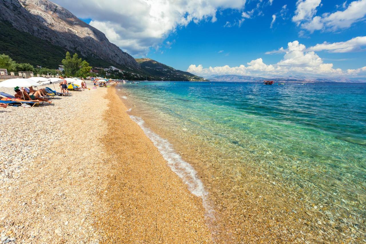 Jackie On The Beach Corfu Retreat Barbati Exterior foto